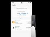 Coinbase kryptohandel kommer till Samsung Wallet. (Bildkälla: Samsung)