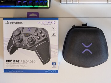 Victrix Pro BFG Reloaded-förpackning i bärväska