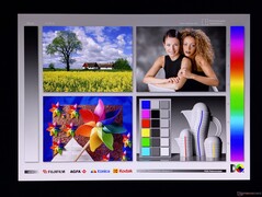 Breda OLED-betraktningsvinklar