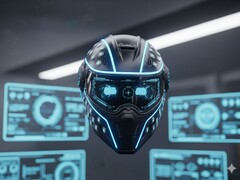 Dekorativ bild. En högteknologisk hjälm (Bildkälla: AI-generated)
