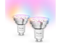 Philips Hue Essential GU10 (bilden) och E27-lamporna kan lanseras snart. (Bildkälla: Jumbo)
