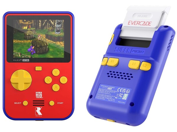 Super Pocket Rare Edition är också kompatibel med Evercade-kassetter.