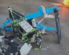 Kraschad Amazon MK30 leveransdrönare. (Bildkälla: ABC15 Arizona på YouTube)