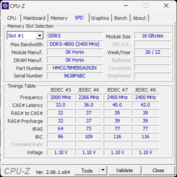 CPU-Z SPD