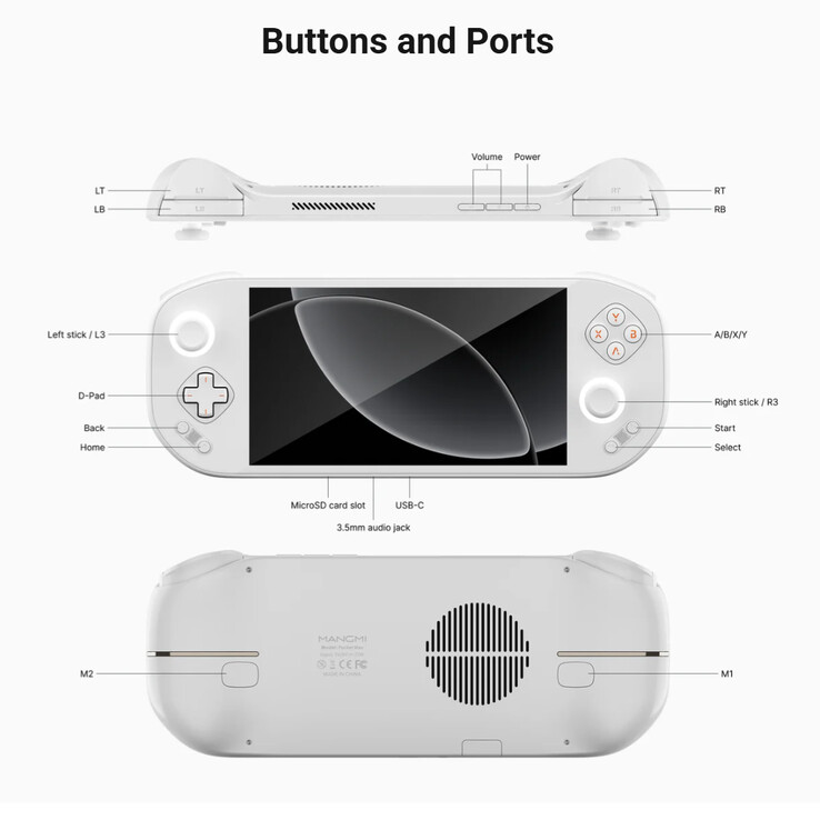 Mangmi Pocket Max levereras med Android 13.