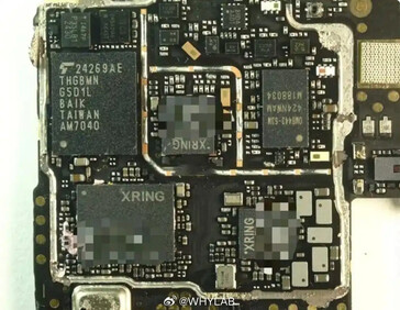 Läckt moderkort med Xring SoC.