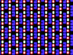 Subpixel-rutnät