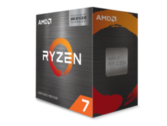 En bild på förpackningen till processorn AMD Ryzen 7 5800X3D