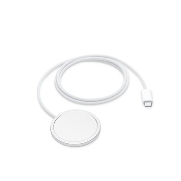 Den uppdaterade Qi2 25W MagSafe-laddaren kan ladda iPhone 17-telefoner till 50% batteri på 30 minuter. (Bildkälla: Apple)