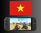 Vietnams flagga ovanför Nintendo Switch 2-konsolen (Bildkälla: Nintendo of America)