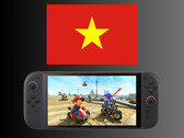 Vietnams flagga ovanför Nintendo Switch 2-konsolen (Bildkälla: Nintendo of America)
