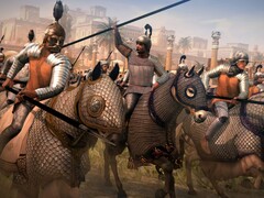 En bild som visar kavalleriet i Total War: Rome II – Emperor Edition, som för närvarande säljs på Steam.