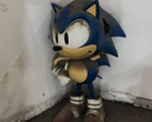 En staty av Sonic som upptäcktes efter stängningen av Segaworld London. Statyn har sedan dess återställts och var synlig under Gamescom 2023 (bildkälla: Sega Driven)