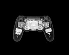 En röntgenbild av en PlayStation 3-kontroll med synliga interna komponenter