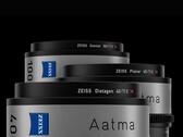 Zeiss Aatma fullformat T1.5 filmobjektiv med flera brännvidder, inklusive 40 mm, 65 mm och 100 mm modeller