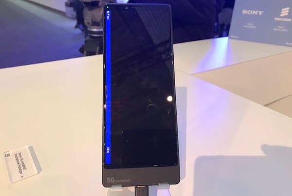 Sony 5G mmWave-prototyp på MWC 2019. (Bildkälla: AnandTech)
