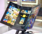 Den dubbelfällbara Samsung-surfplattan, som kan komma att kallas Galaxy G Fold eller Galaxy Z TriFold, kommer nu att lanseras i flera länder. (Bildkälla: Notebookcheck)
