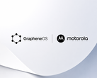 Samarbete mellan Motorola och GrapheneOS (logotyper visas)