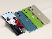 Moto G06 Power finns tillgänglig i tre Pantone-färger. (Bildkälla: Motorola)