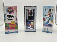Handhållen spelmaskin med Red Bull och Tetris i begränsad upplaga från My Arcade (bildkälla: eBay)