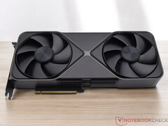 Nvidia GeForce RTX 5090 Founders Edition (Bildkälla: Notebookcheck)