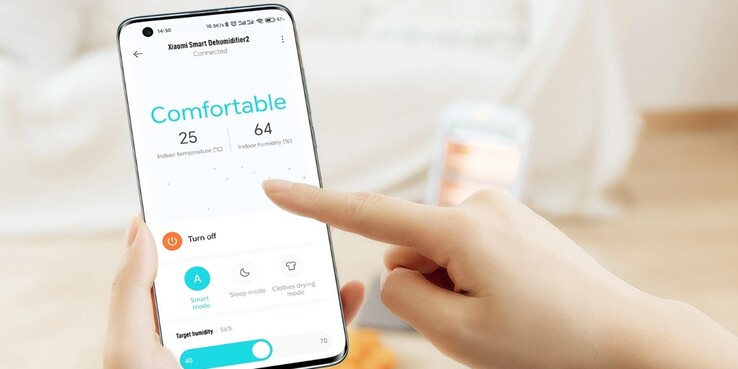 Xiaomi Smart Dehumidifier kan styras via varumärkets app