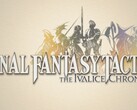Den officiella logotypen för Final Fantasy Tactics: The Ivalice Chronicles, med karaktärssilhuetter från det remastrade taktiska rollspelet (Bildkälla: Square Enix Press Site)