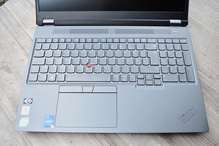 Lenovo ThinkPad P16 G1 tangentbordsområde