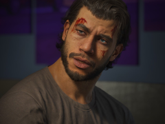 En skärmdump av MindsEyes huvudperson Jacob Diaz (bildkälla: Steam Community)