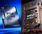 Intel och AMD har nya CPU-versioner för både 2024 och 2025. (Bildkälla: Intel/AMD - redigerad)