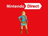 Nintendo Direct-banner med Link från Ocarina of Time