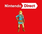 Nintendo Direct-banner med Link från Ocarina of Time
