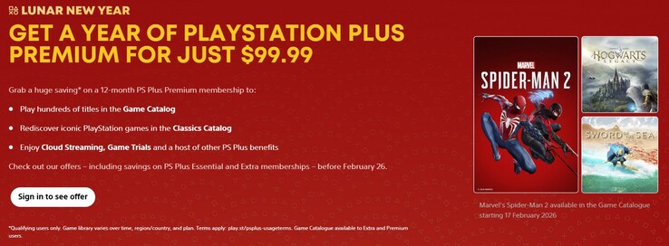 Senaste rean på PlayStation Plus. 