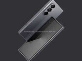 Samsung Galaxy Z Fold7 sägs ha en mycket tunnare kropp. (Bildkälla: @OnLeaks / Android Headlines)