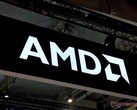 AMD:s logotyp. Företaget har nyligen för första gången uppnått ett börsvärde på 1 biljon dollar.
