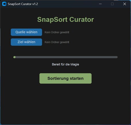 Snapsort sorterar stora fotosamlingar i mappar utifrån när bilderna togs