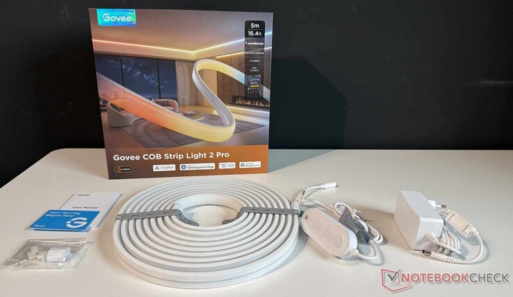 Vad ingår i Govee COB Strip Light 2 Pro