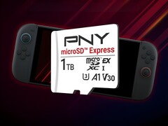 PNY 1TB MicroSD Express-kort visas med Switch 2