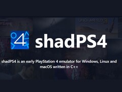 En skärmdump från ShadPS4:s webbplats