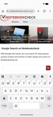 Gboard i porträttläge