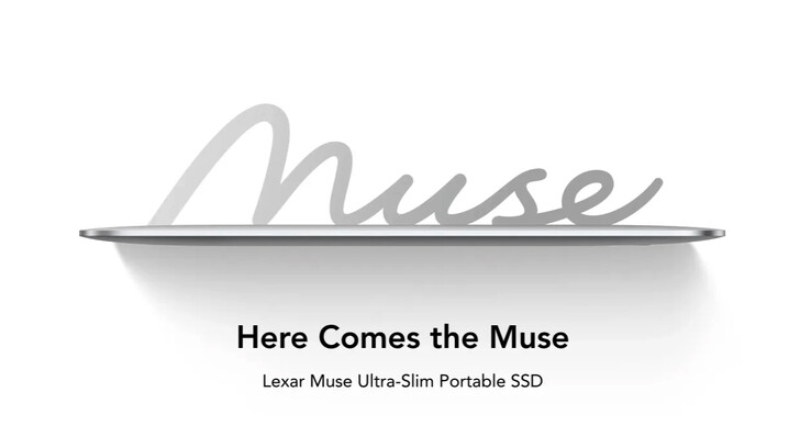 Lexar Muse SSD kommer att finnas i versionerna 512 GB och 1 TB.