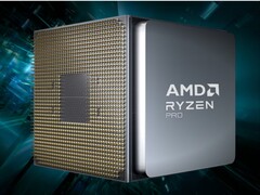 Konstnärlig rendering av AMD Ryzen Pro desktop CPU. (Bildkälla: AMD)
