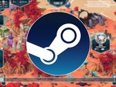 En bild som visar Steam-logotypen och As Far As The Eye till försäljning.
