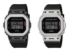 Klockorna Casio G-Shock GM5600BM-1 (vänster) och GM5600M-1 (höger). (Bildkälla: Casio)