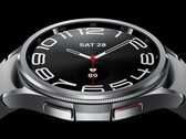 Galaxy Watch6 Classic (bilden) har en roterande ram och ett batteri på 425 mAh. (Bildkälla: Samsung)