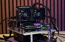 KFA2 GeForce RTX 4060 1-Click OC 2X i våra brusmätningar