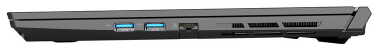Höger: 2x USB 3.2 Gen 1 (typ-A), Gigabit Ethernet