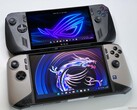Intels handheld-fokuserade Panther Lake-chip har blivit försenat; på bilden: MSI Claw 8 AI+ och Asus ROG Ally 