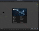 Blender 5 beta startvy. (Bildkälla: Blender)