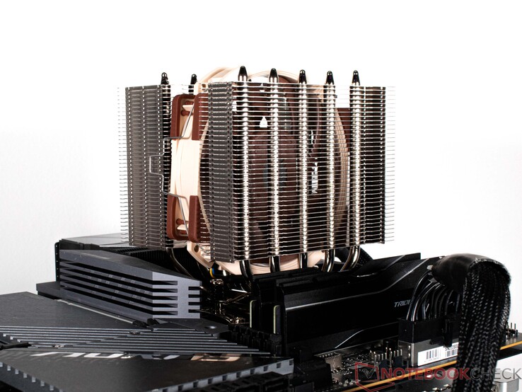 Noctua NH-D12L på vår testplattform